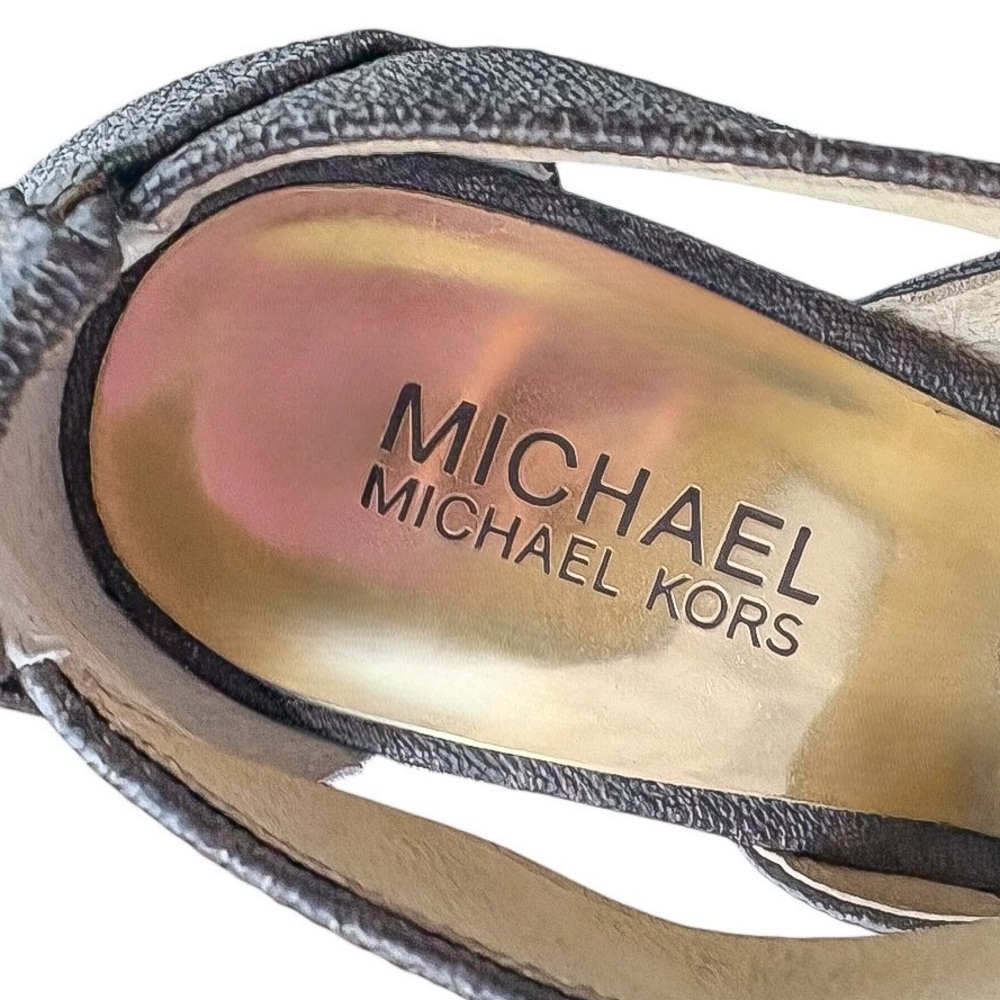 MICHAEL Michael Kors Damita Zip Up Espadrille Wedges - Picture 9 of 11